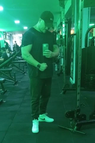 Acompanhante Bruno militar